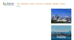 Desktop Screenshot of learningprofessionals.com